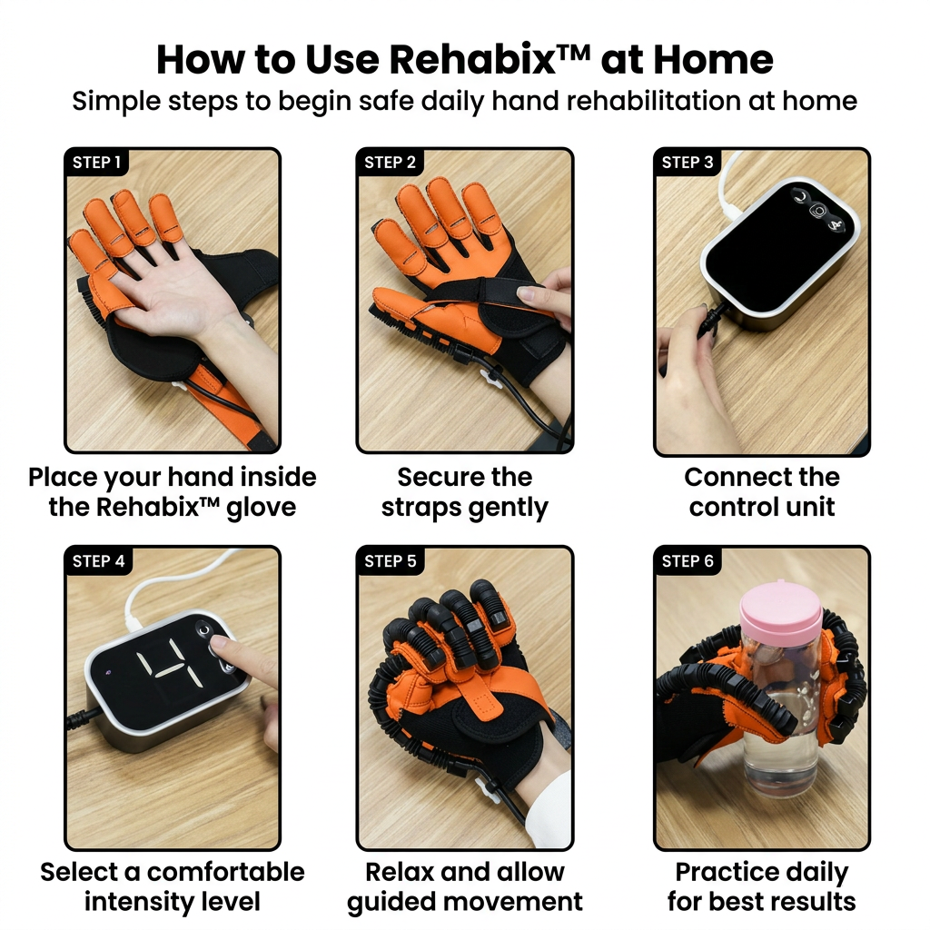 Rehabix™  Rehabilitation Glove