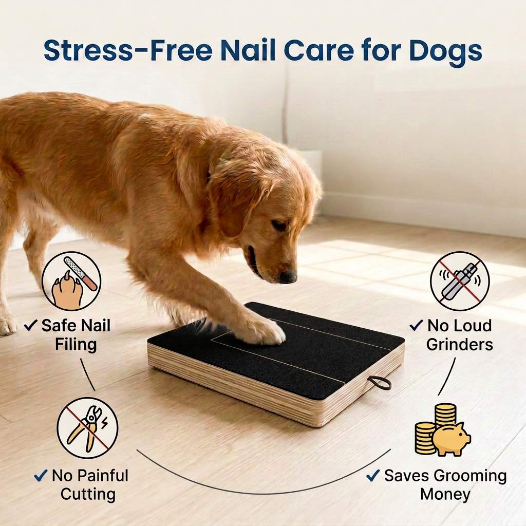 PawTrim™ - Nail Filing Board