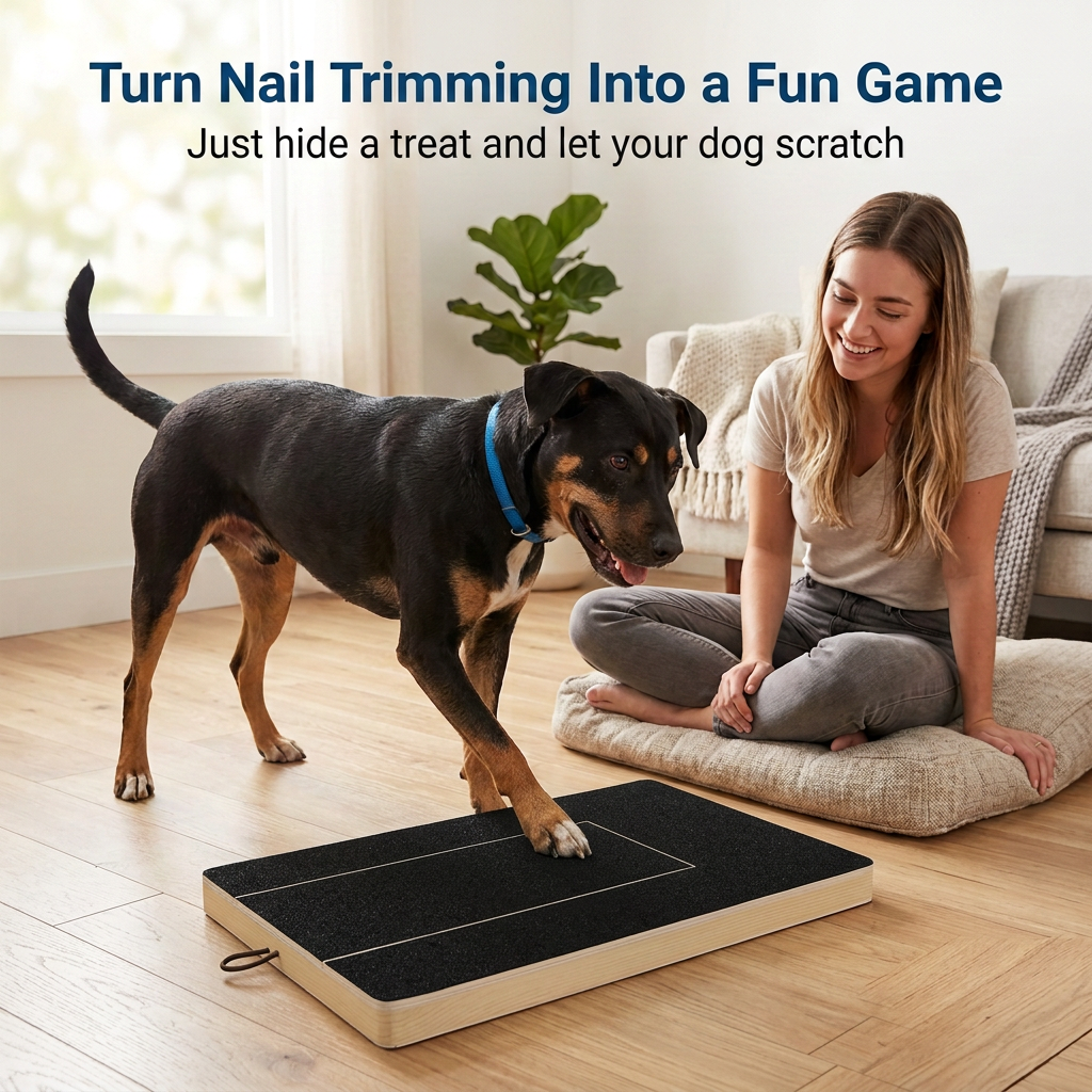 PawTrim™ - Nail Filing Board